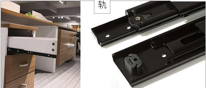 Mesa de escritório moderna dobrável personalizada e barata em madeira para computador executivo