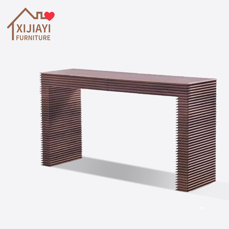 Mesa de Consola de Madeira Sólida Xijiayi com Gavetas para Projetos de Hotéis Boutique