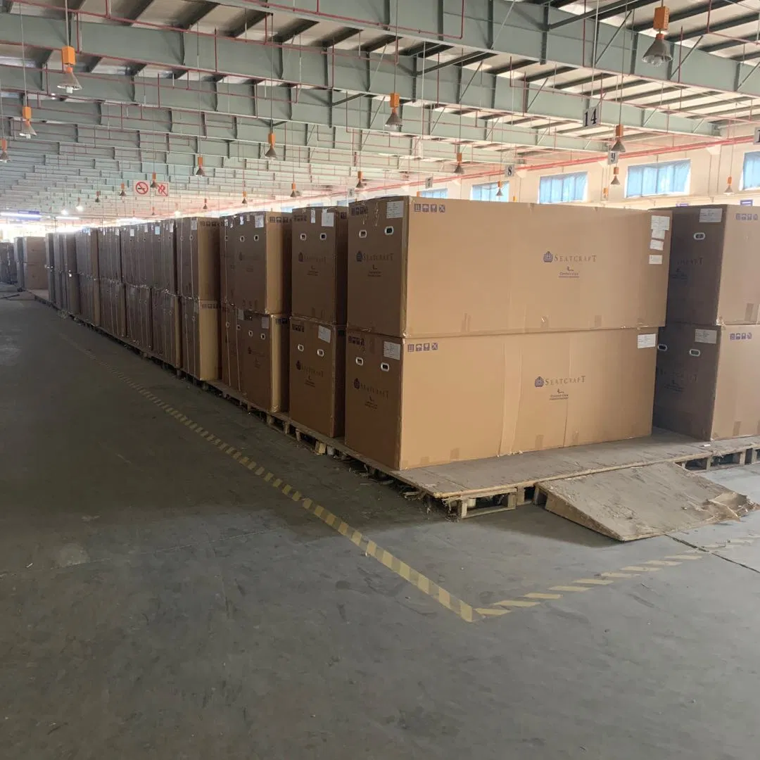Sofá reclinável elétrico de couro em formato de canto grande para móveis de sala de estar