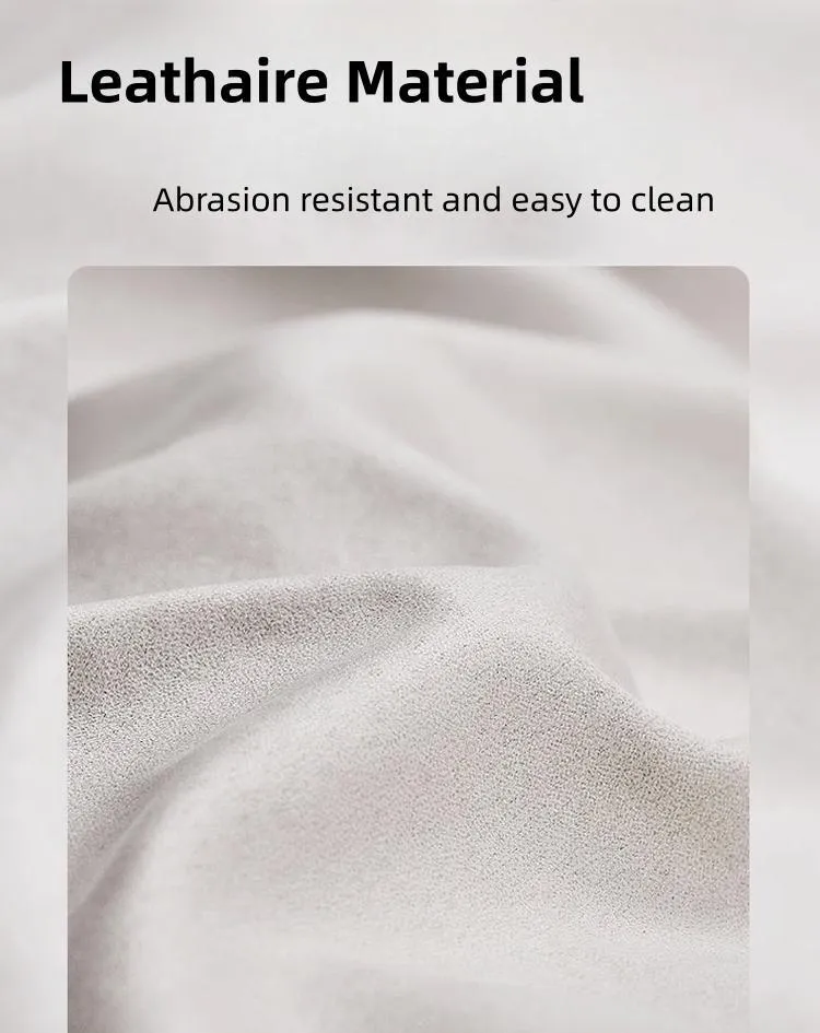 Sofá-cama moderno de madeira maciça com bolso de armazenamento