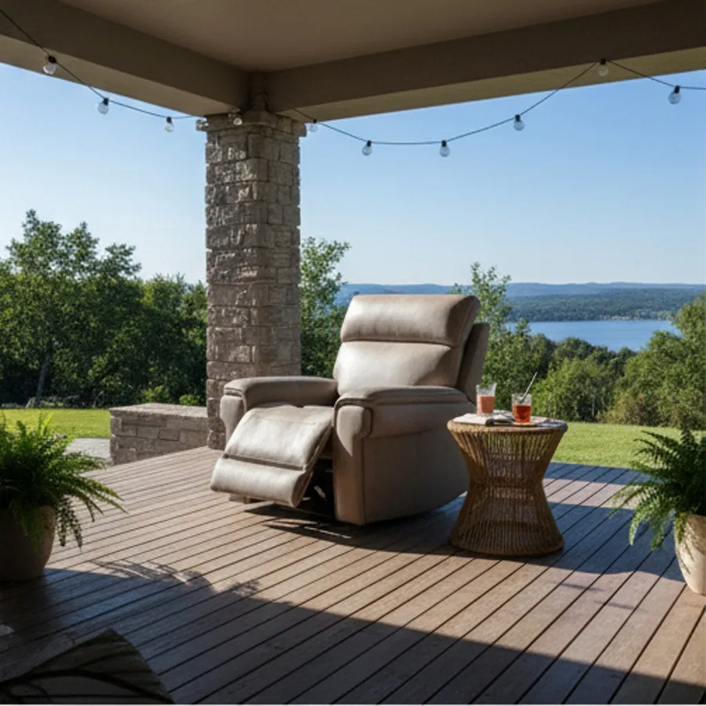 Sofá Recliner Manual de Couro Modular Moderno Conjunto de Sofás para Sala de Estar