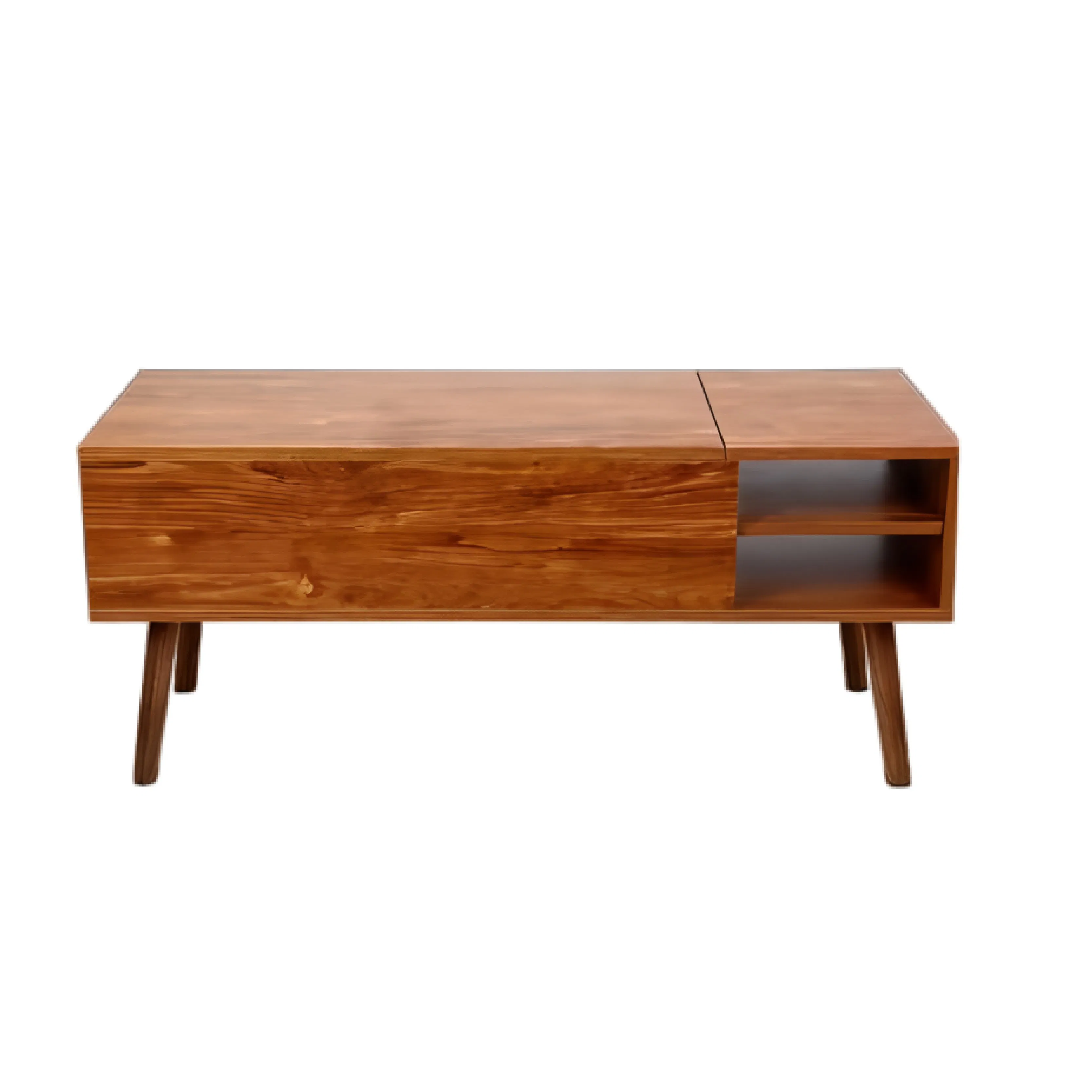 Design de Mesa de Café Minimalista Móveis Modernos para Sala de Estar Conjunto de Mesas de Café Quadradas