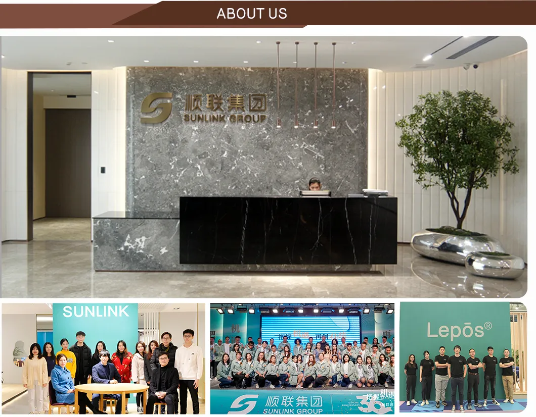 Estrutura e showroom da empresa