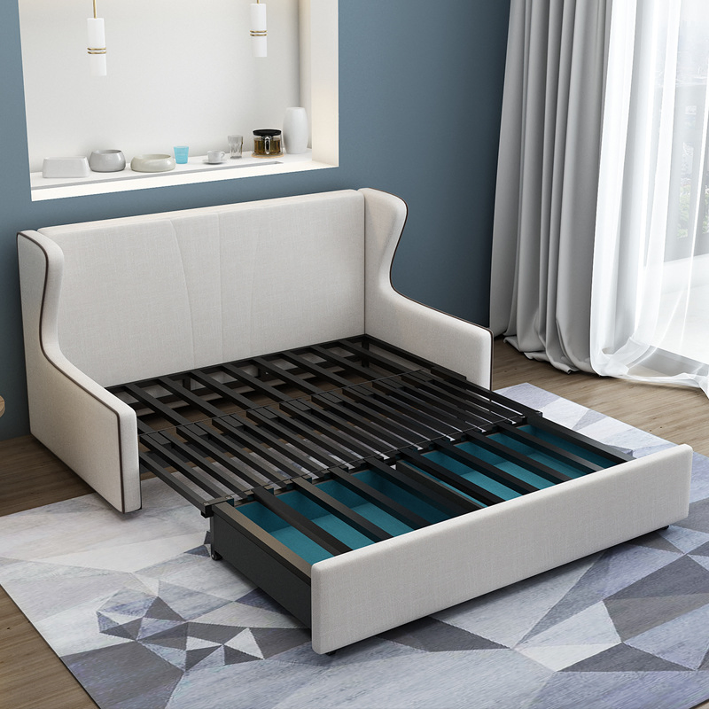 Sofá-cama moderno Xijiayi perfeito para espaços compactos