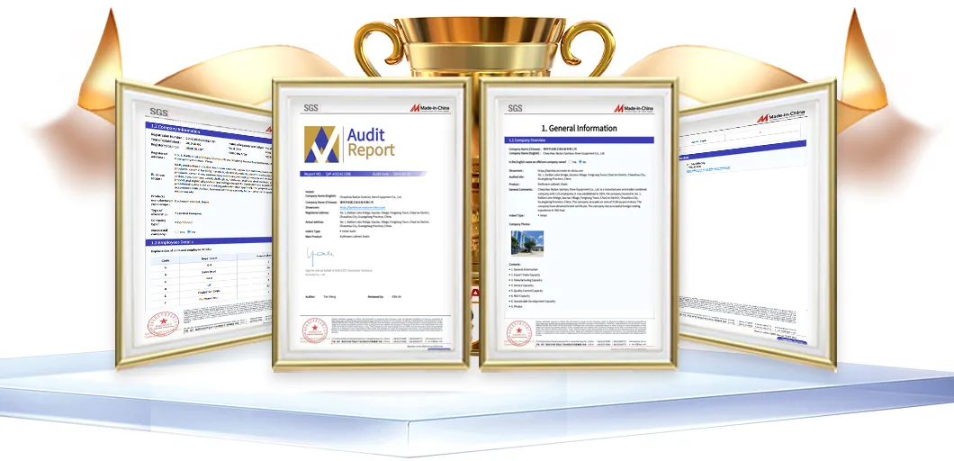 Certificados de qualidade da empresa