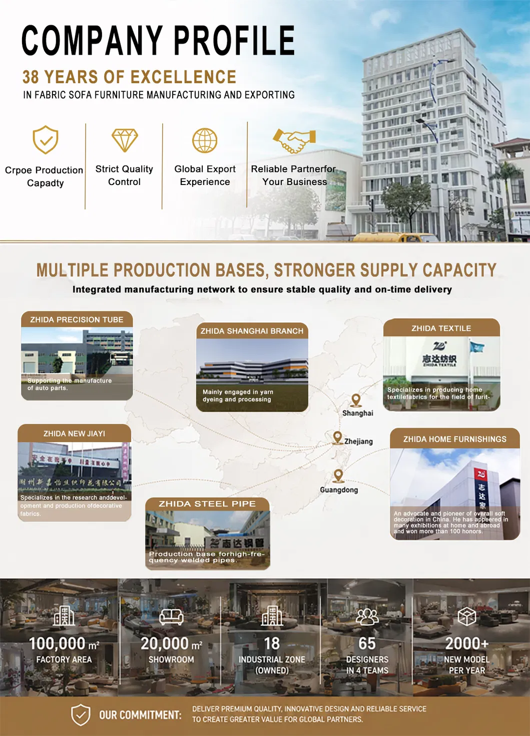 Fábrica de Foshan Atacado Nórdico Moderno 3 Sofá de Tecido Luxuoso para Móveis de Sala de Estar para Projetos de Hotel e Vila