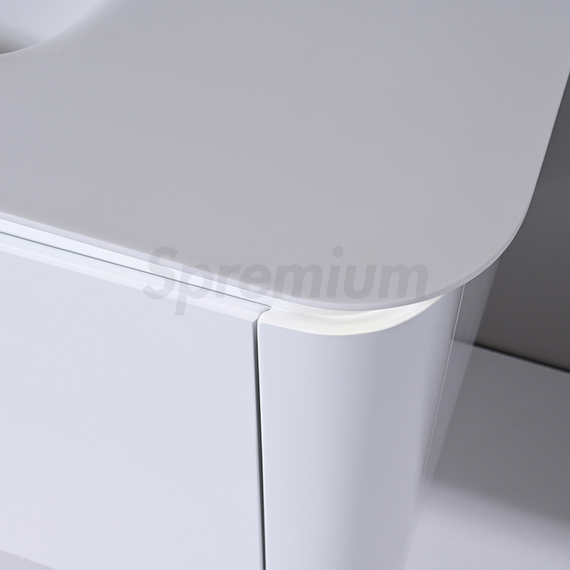 Unidade de pia de banheiro de hotel moderna de fábrica, armário sanitário