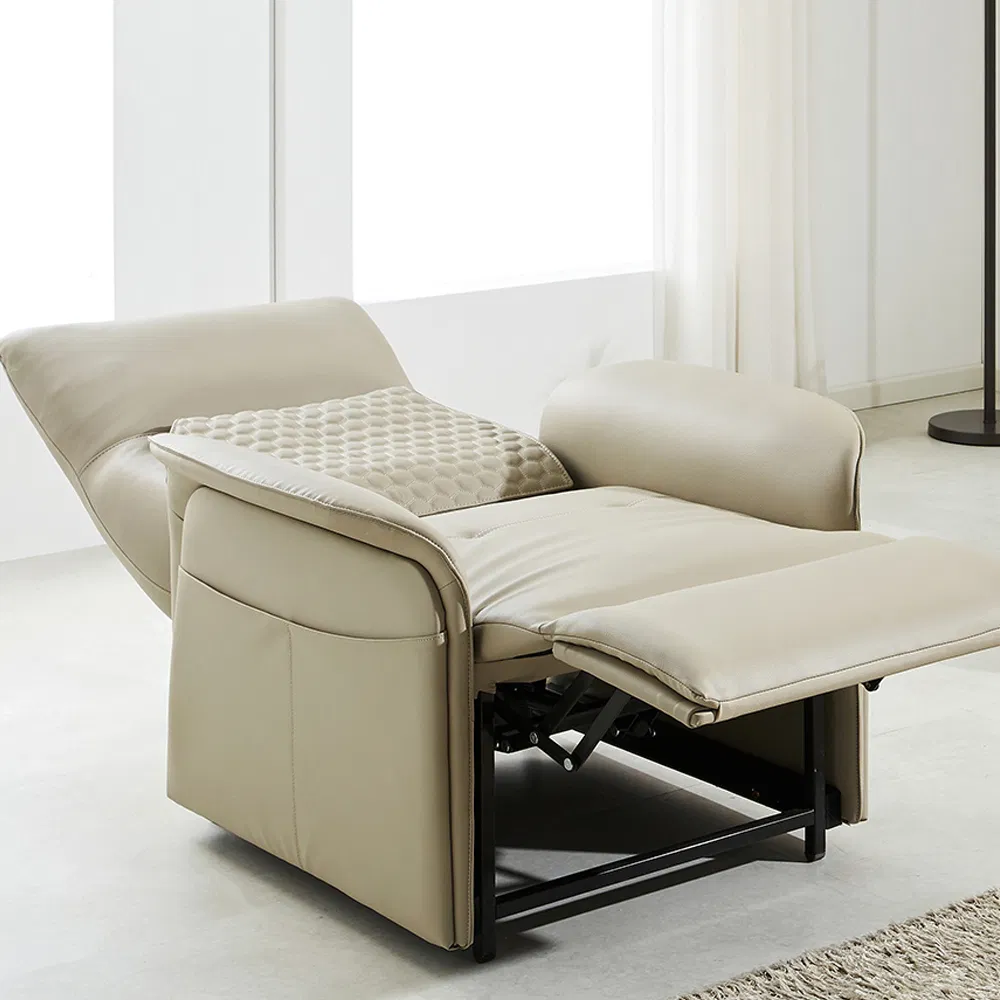 Sofá Recliner Inteligente de Tecido para Sala de Estar com Levantamento de Pernas para Uso Confortável em Casa 11#