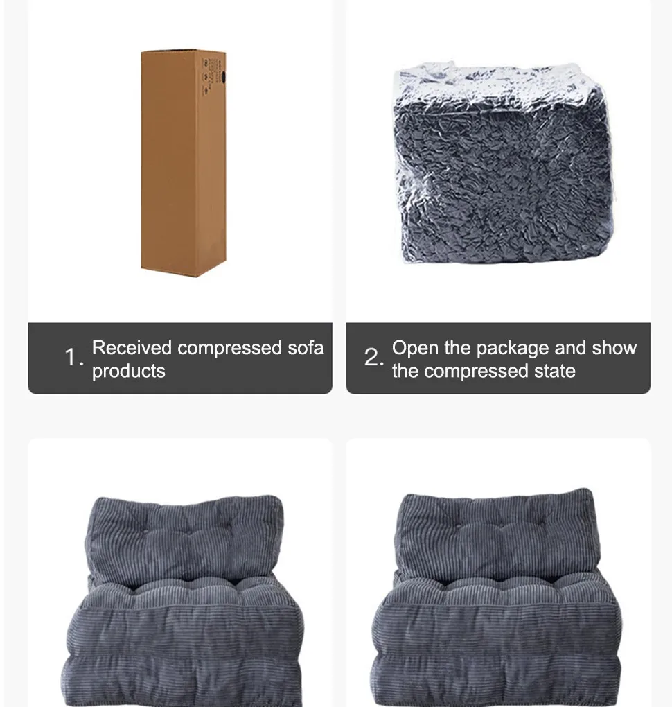 Sofá-cama dobrável, cadeira conversível com suporte para as costas e travesseiro futon, sofá dobrável para uso em sala de estar/visitas/escritório em casa, cama cadeira dobrável