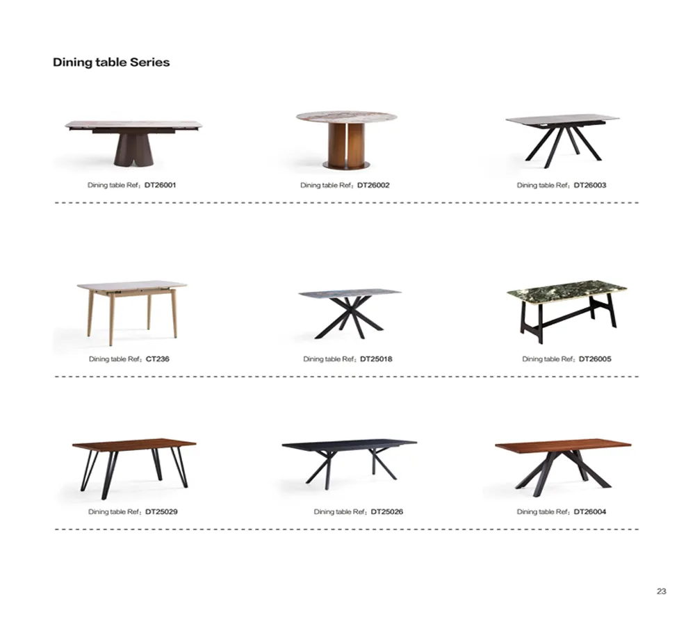 Variedade de Designs de Mesa de Café