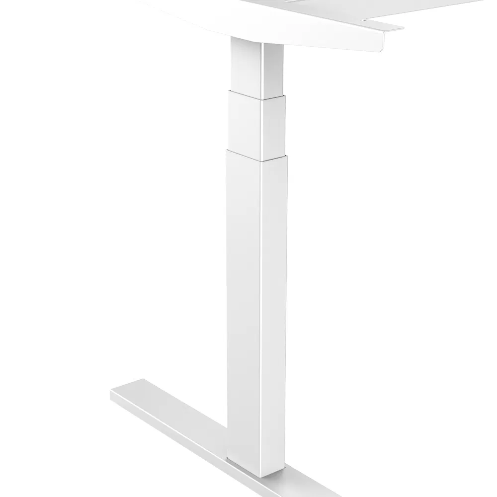 Mesa de Computador Ergonômica Estrutura de Aço Metálico Altura Ajustável Mesa de Elevação para Escritório em Casa