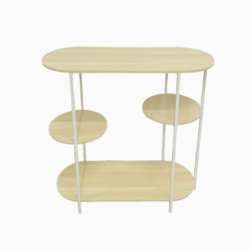 Prateleiras de Armazenamento Mesa Lateral Estreita Mesa de Entrada Mesa de Corredor Mesa Console de Metal para Entradas Sala de Estar