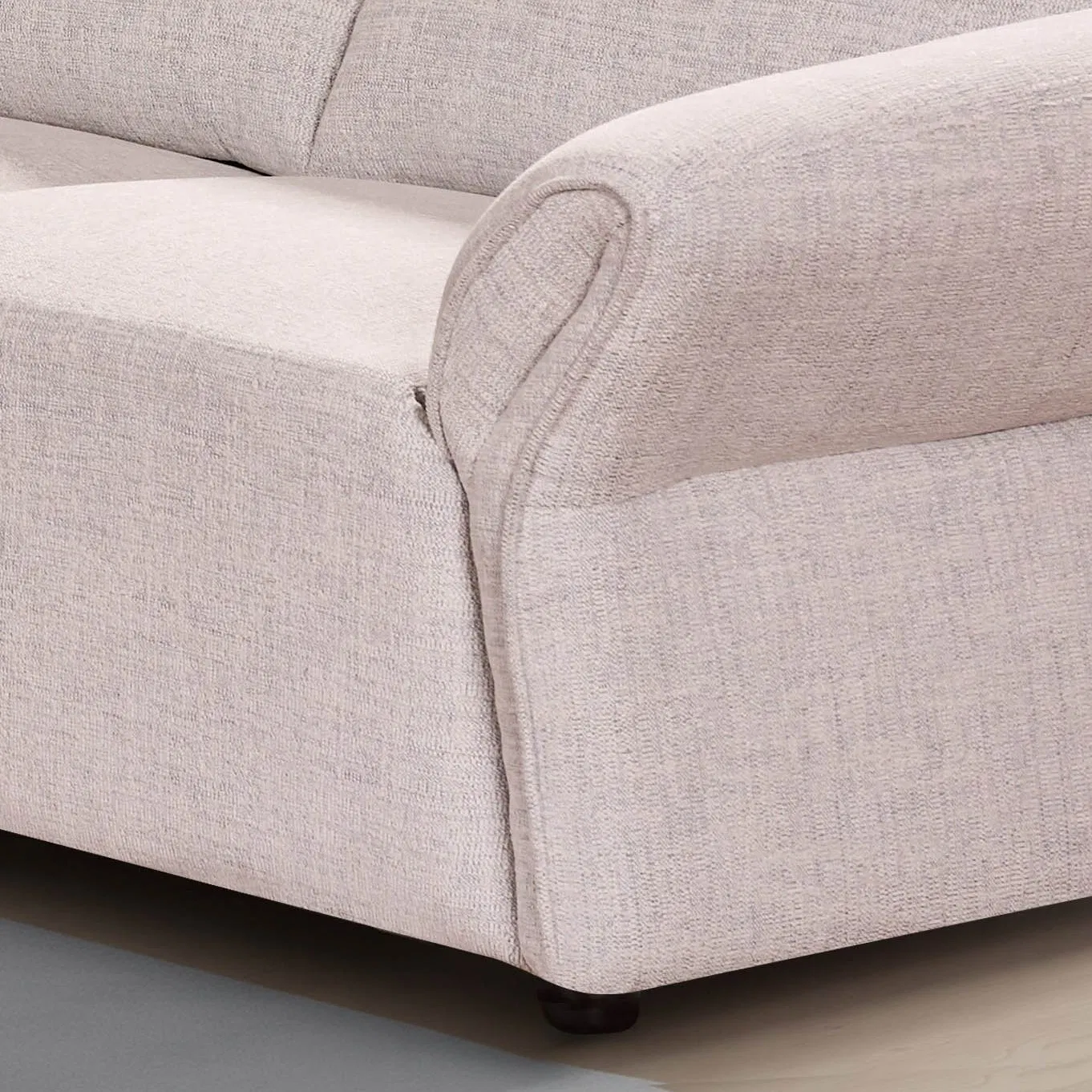 Sofá Recliner Elétrico em Couro com Movimento para Sala de Estar Conjunto de Sofás com Encosto Alto
