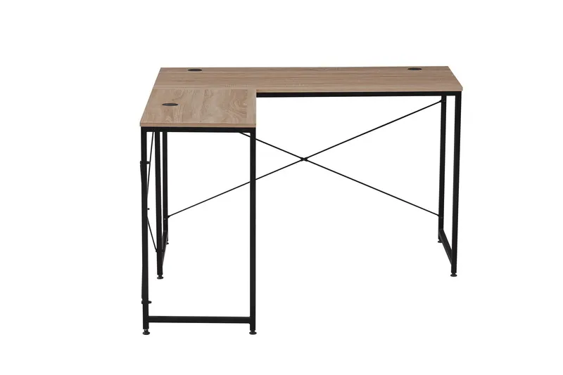 Mesa de Madeira Moderna Mobiliário Luxuoso em L para Escritório em Casa