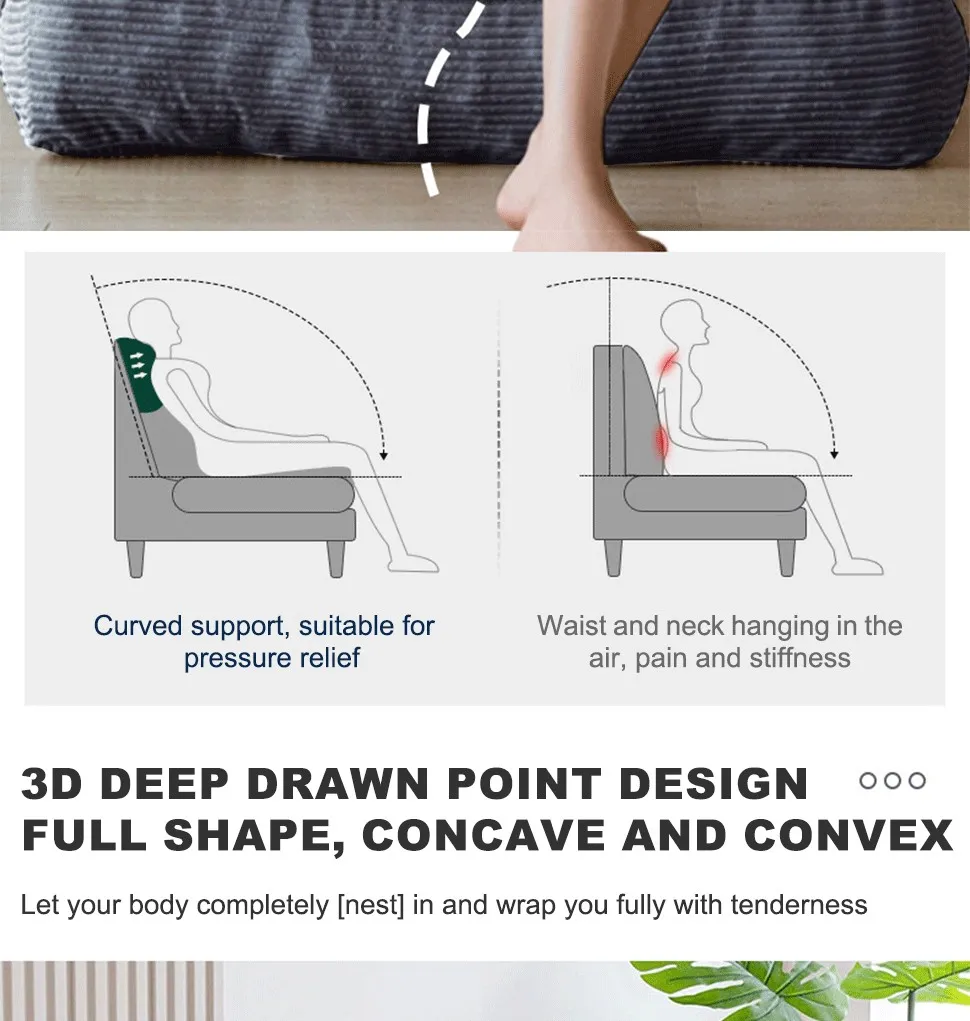 Sofá-cama dobrável, cadeira conversível com suporte para as costas e travesseiro futon, sofá dobrável para uso em sala de estar/visitas/escritório em casa, cama cadeira dobrável