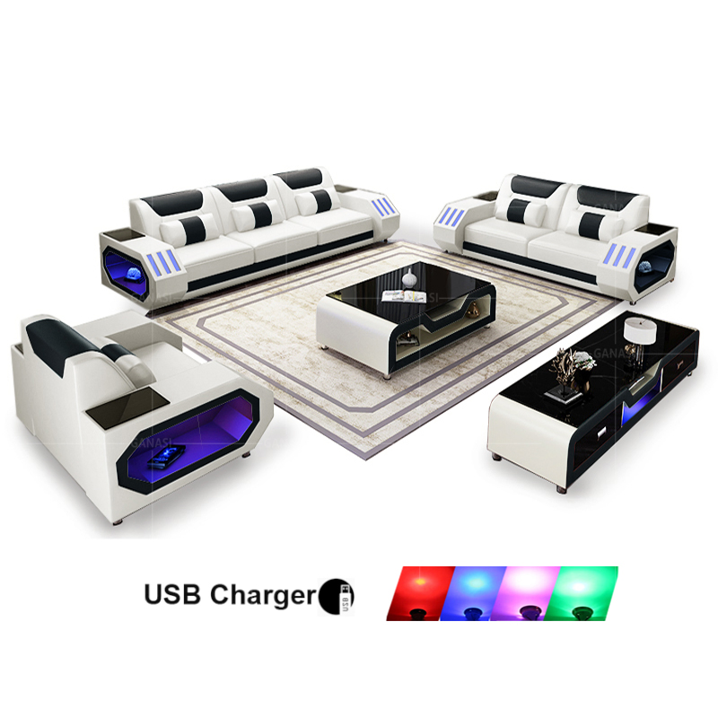Móveis Modernos, Poltrona para Sala de Estar Sofás (G8046D)