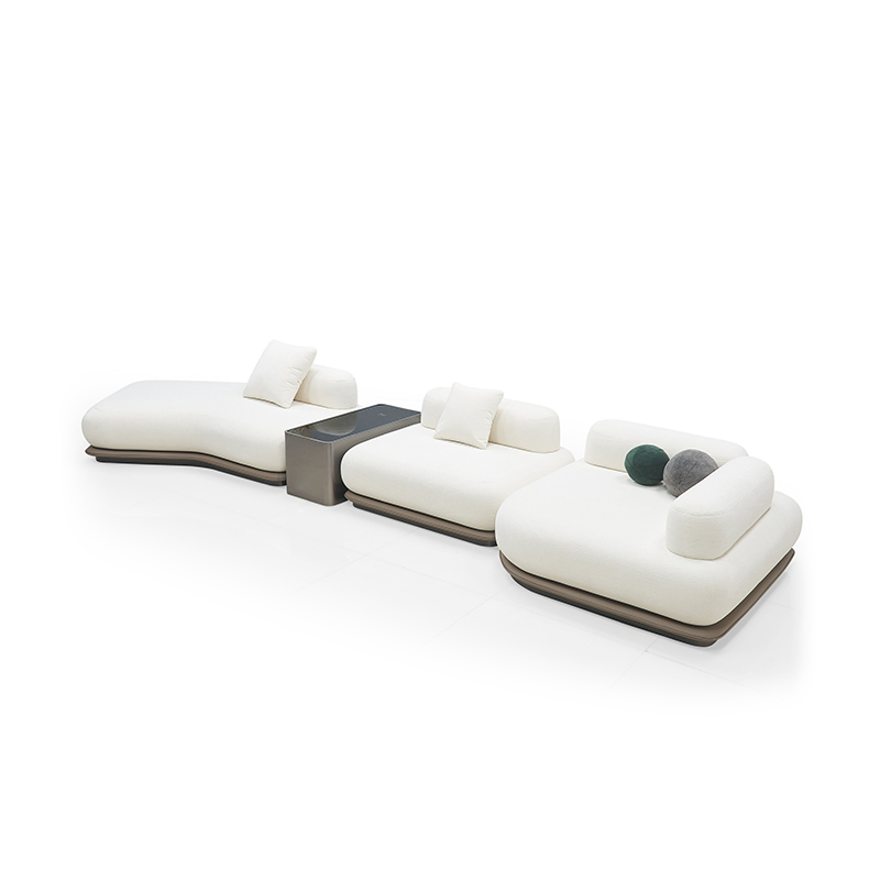 Sofá e Cadeira Modular de Formato Irregular da Fábrica da China para Hotéis Boutique