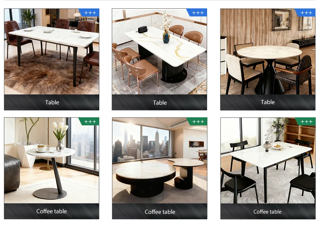 Mesa de Café de Alta Dureza com Resistência para Salas de Estar em Casa