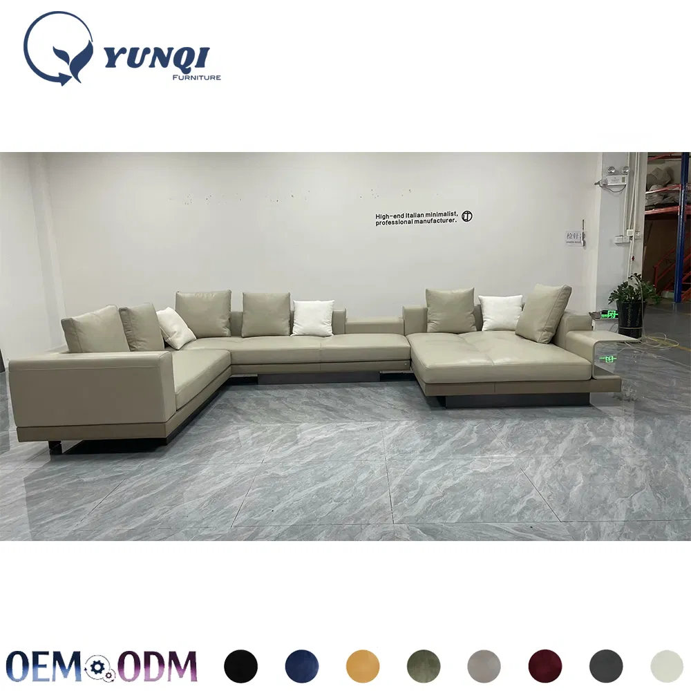Sofá Modular Moderno em L para Sala de Estar, Canto, Design Italiano