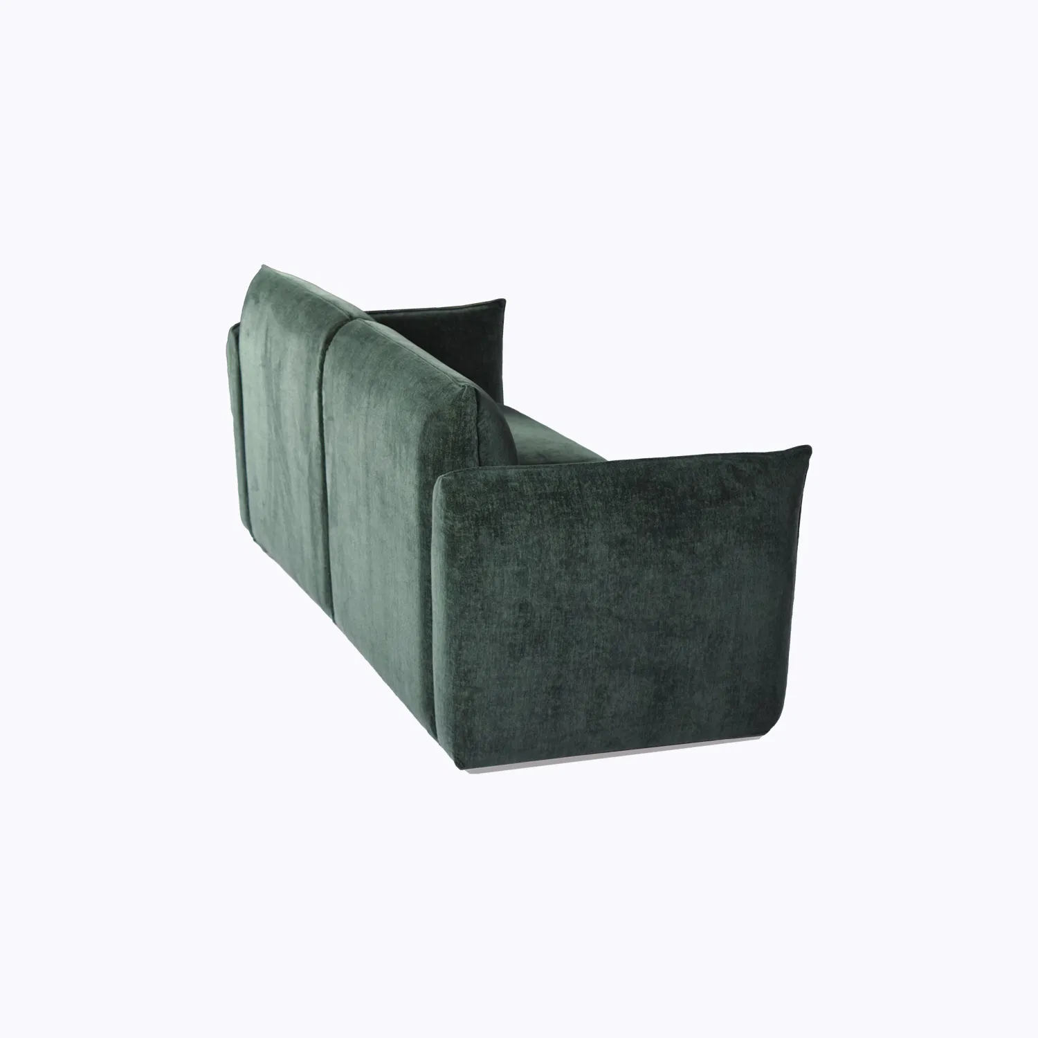 Sofá compacto de dois lugares em tecido e couro, elegante, de luxo suave, moderno, estilo japonês, ecológico, líder de indústria para sala de estar, móveis para casa
