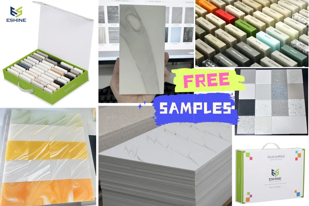 Variedade de cores personalizadas de pedras artificiais