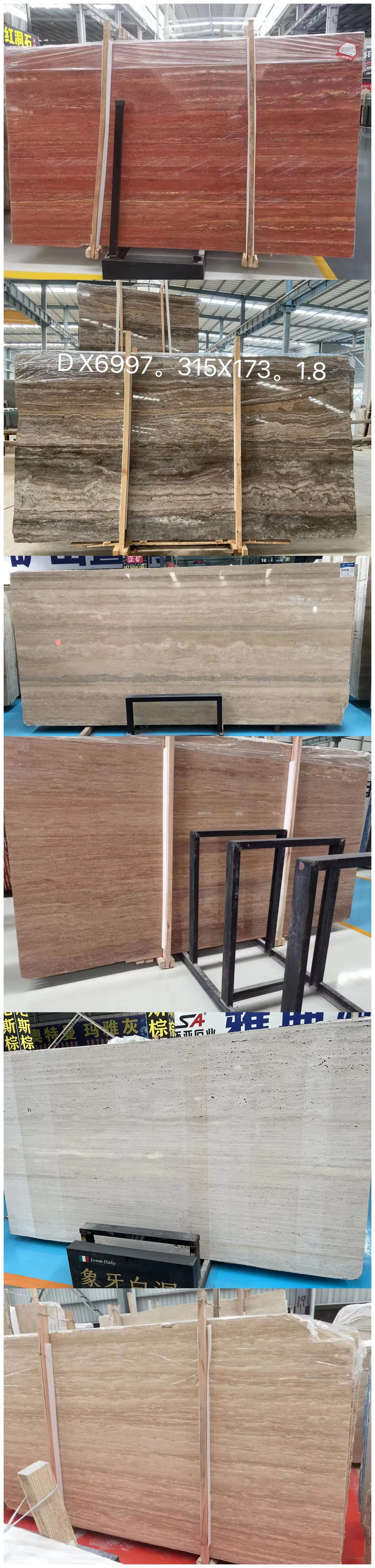 Cores de Travertino