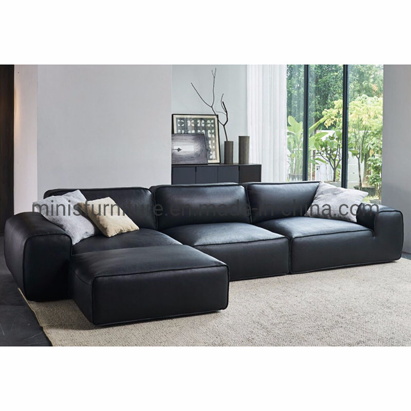 Sofá moderno e confortável para sala de estar, móvel, sofá de três ou quatro lugares, couch marrom
