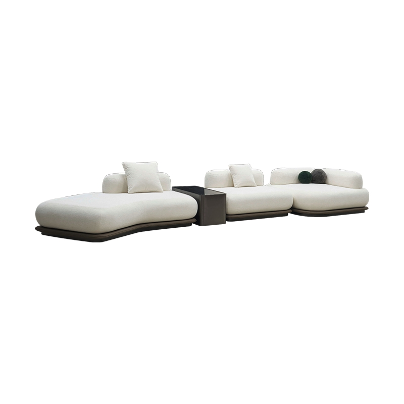 Sofá e Cadeira Modular de Formato Irregular da Fábrica da China para Hotéis Boutique