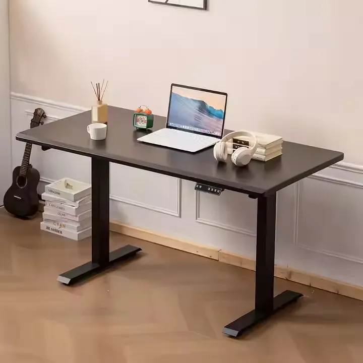 Pernas de Mesa de Escritório Ajustáveis em Altura Mesa de Metal Mesa para Escritório em Casa Mesa Moderna de Computador Ajustável