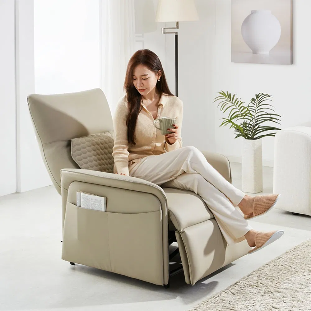 Sofá Recliner Inteligente de Tecido para Sala de Estar com Levantamento de Pernas para Uso Confortável em Casa 11#