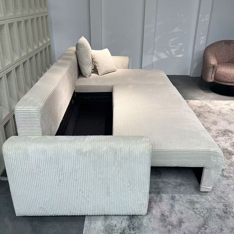Sofás-camas conversíveis modernos de luxo, futons, reclináveis para hotéis, sala de estar, economizadores de espaço, multifuncionais, robustos, confortáveis e dobráveis