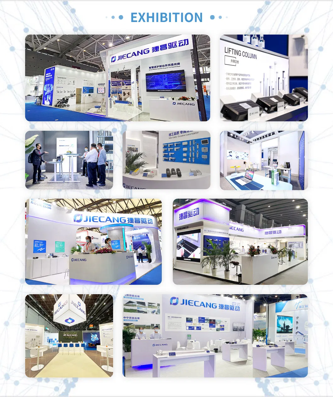 Participação em Exposições Industriais Internacionais