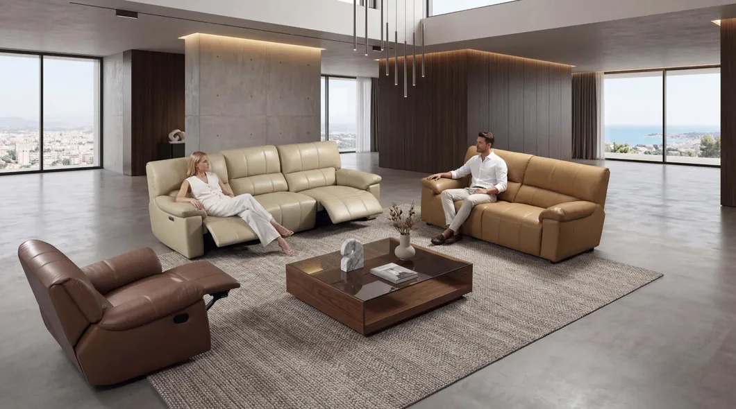 Sofá de Luxo Moderno Detalhes