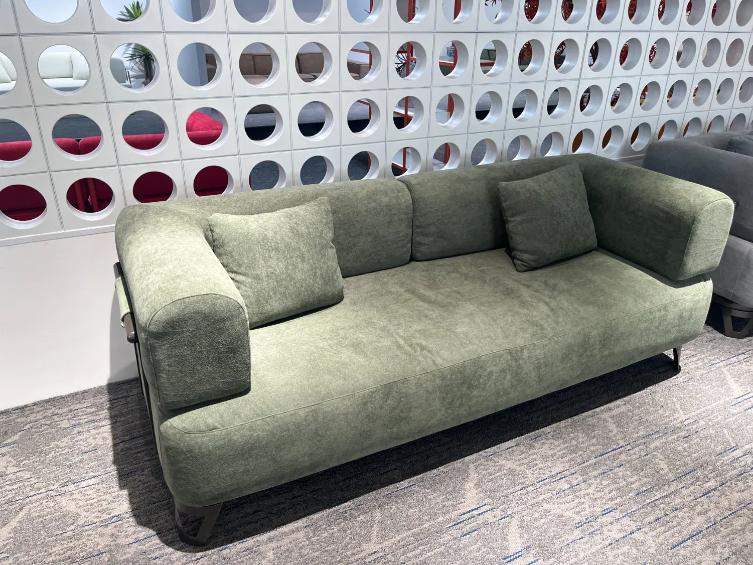 Salvar 90% Frete Wk Novo Compressão Sofá de Sala de Estar em Tecido Seccional Modular Sofá Cama Sofá Comprimido Conjunto