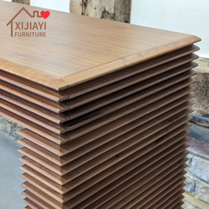 Mesa de Consola de Madeira Sólida Xijiayi com Gavetas para Projetos de Hotéis Boutique