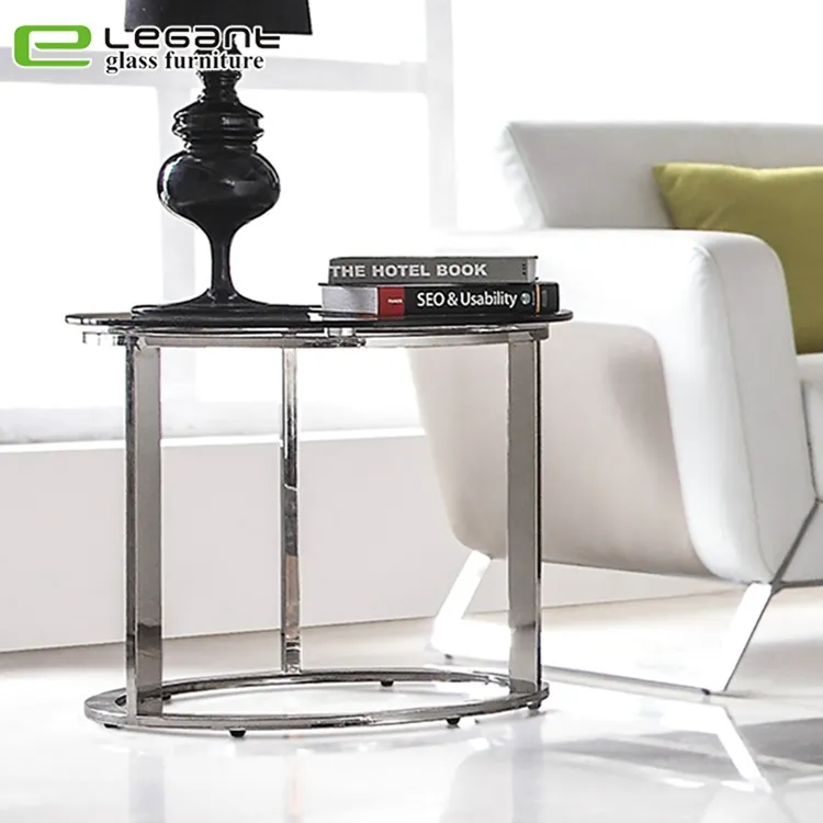 Mesa de vidro quadrada