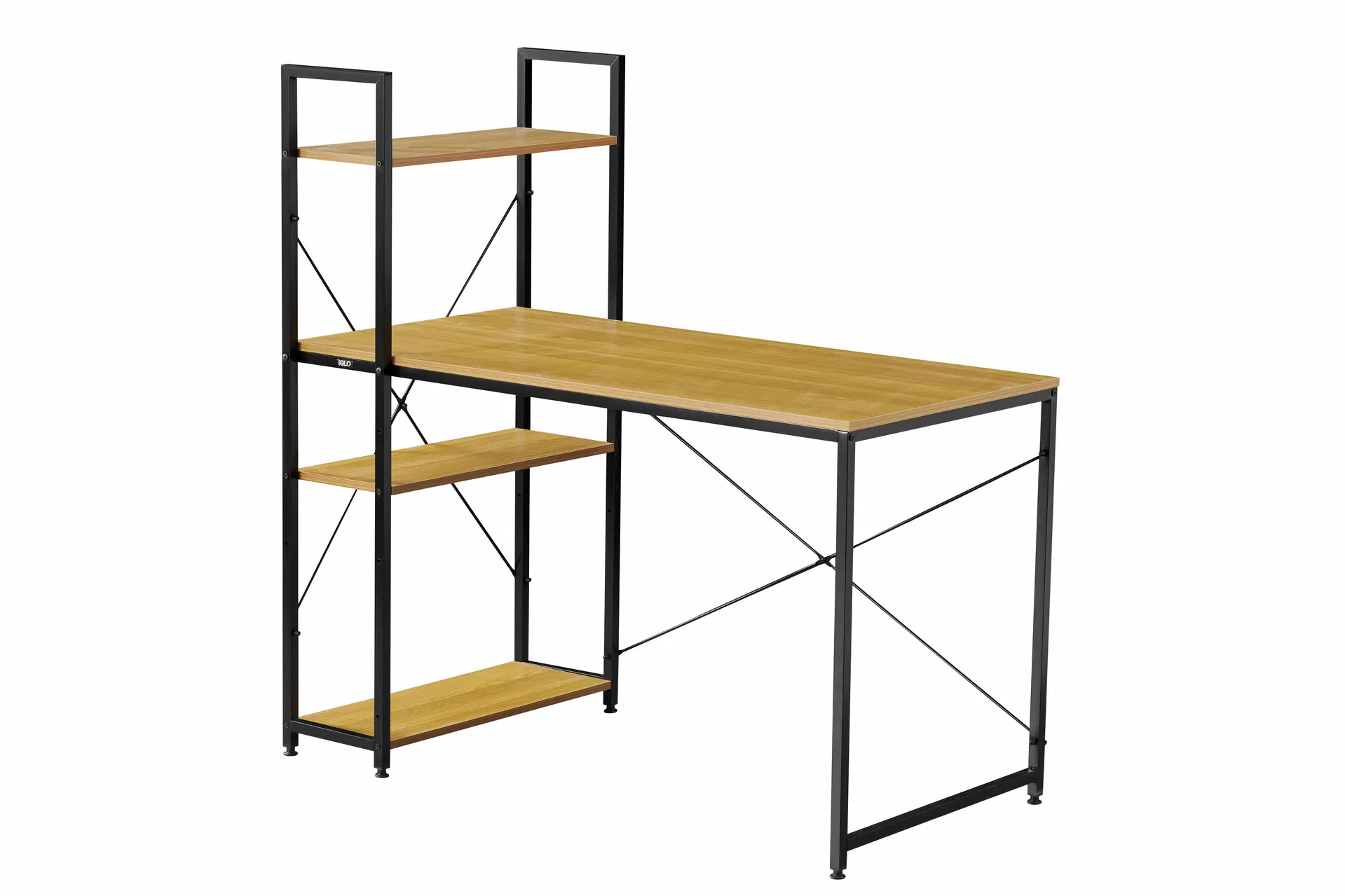 Mesa de Escrita de Chipboard por Atacado, Mesa de Computador para Casa, Estante, Mesa de Computador