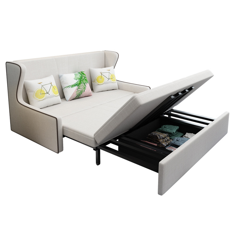 Sofá-cama moderno Xijiayi perfeito para espaços compactos