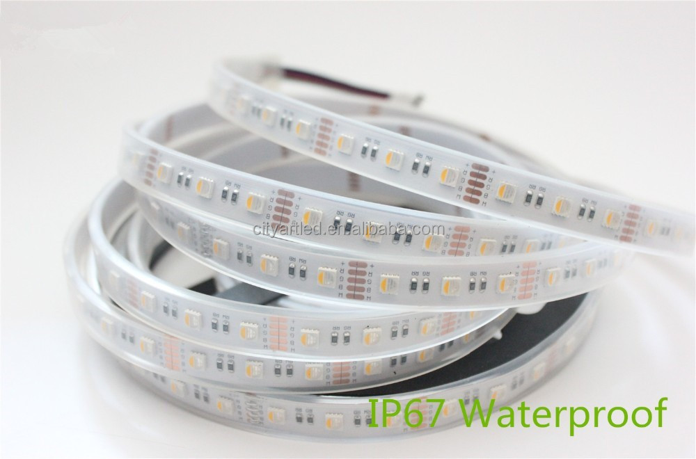 High Flux LED Strip Lamp with Motion Sensor Light 5050 RGBW Colorful Changeable LED Strip Tape CART-- AC220--240V 100m/roll