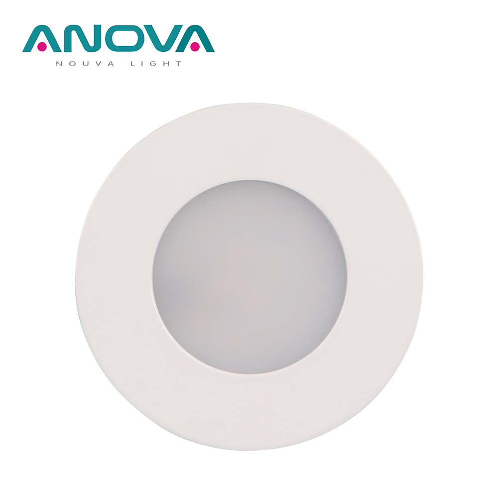 Residential Round Cabinet Light Under Cupboard Puck Light Furniture Cabinet LED Spotlight Downlight