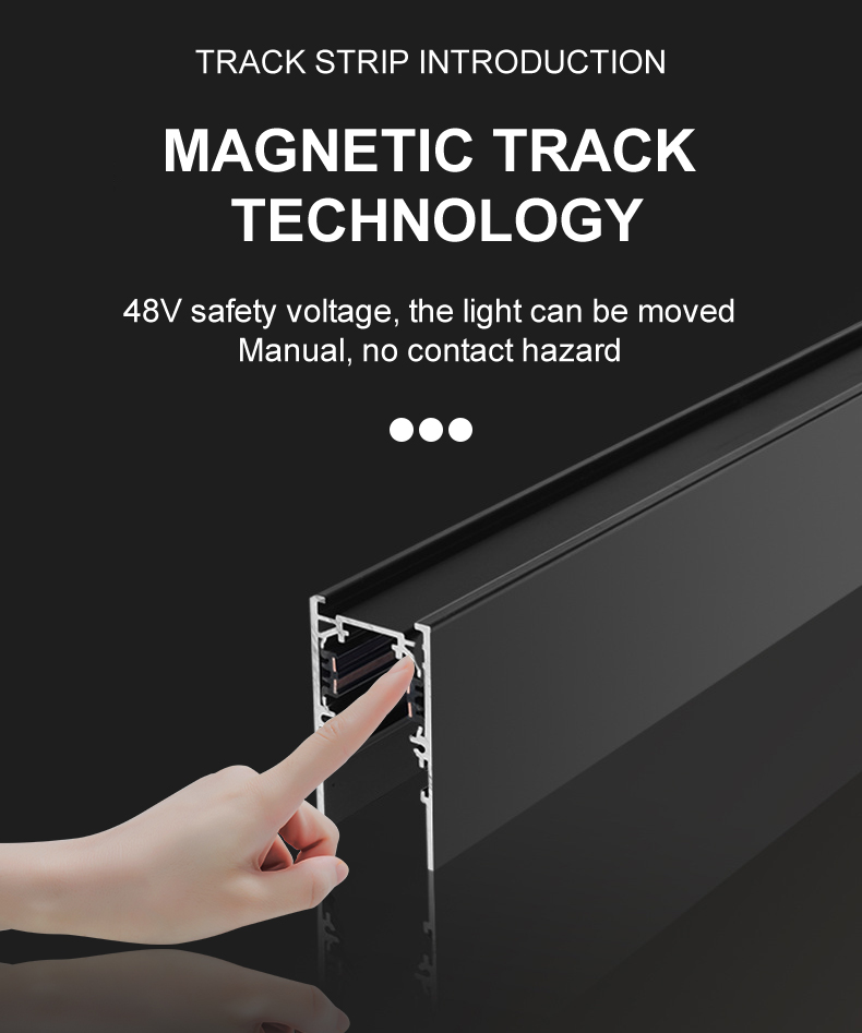 Magnetic LED Track Light Details