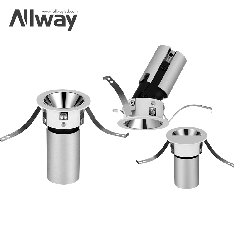 Sleek Modern Angle Adjustable LED Ceiling Light Fixture