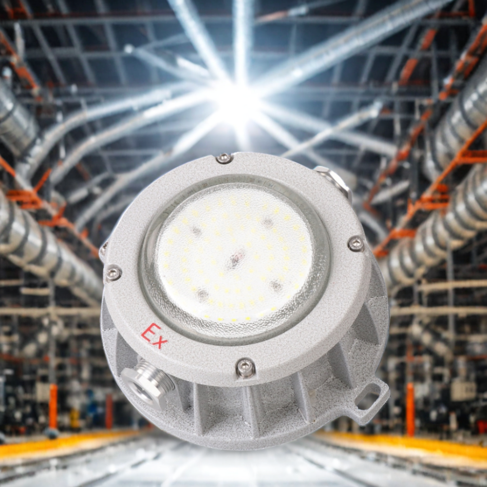 ATEX Explosion-Proof LED High Bay Lamp 20-50W with IP66 Rating Marine Lighting Solution