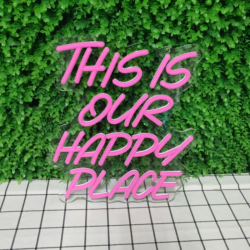 Custom Colorful Neon Lights Flex Neon Signs Acrylic Neon Light Luminous Character Led Signage for Business or Decoration