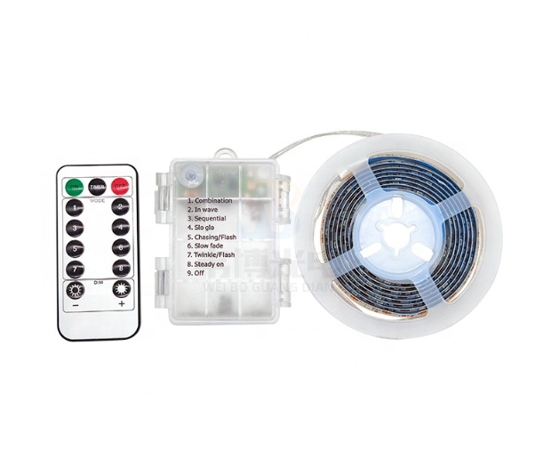 Hot Selling 50CM RGB LED Strip Light Battery Operated Waterproof Craft Hobby Light with USB Connectivity Controller Switch Mode