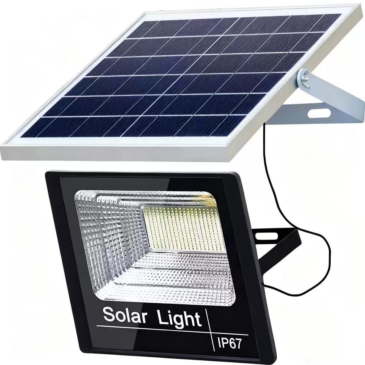 Solar Die Casting Aluminum Shell Outdoor Courtyard Flood Light 100W-800WLED Waterproof High Power Highlight Led Street Light