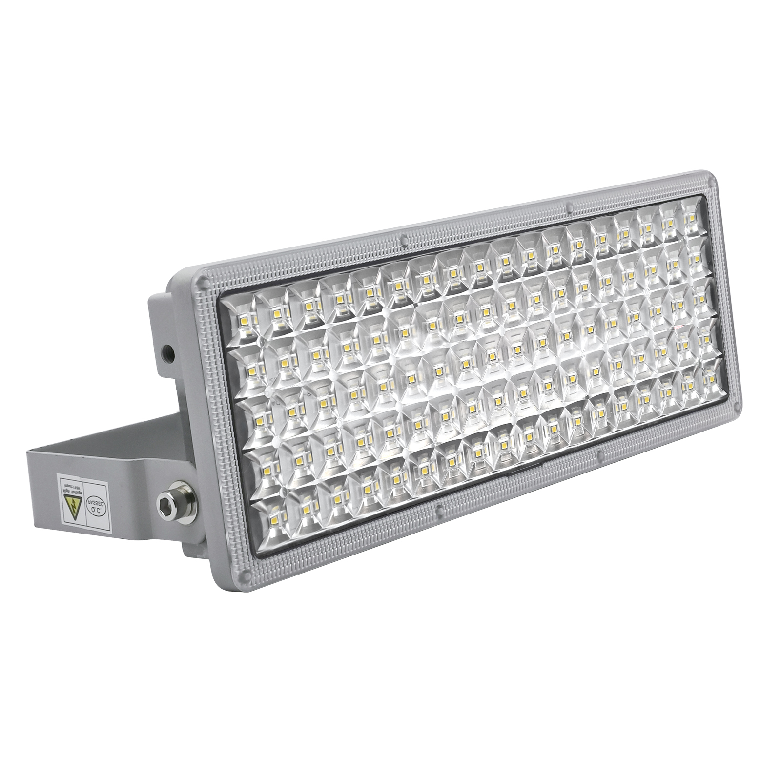 100W LED Flood Light 14000LM 6500K Cool White IP67 Waterproof Outdoor Floodlight 180&deg; Adjustable Bracket for Garden Garage Yard