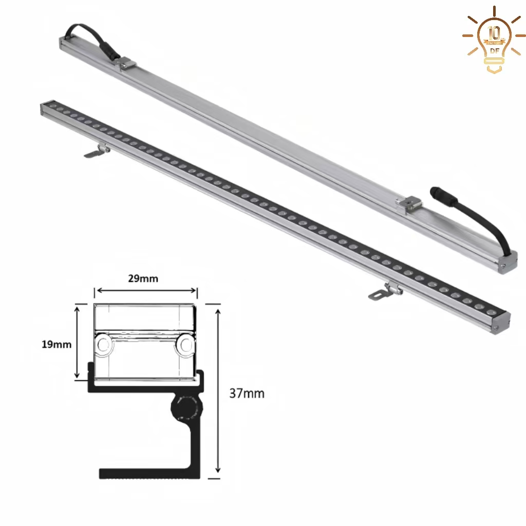 RGB IP65 Outdoor Light Wall Mounted Lights Adjustable Facade External Building Commercial Lamp IP67 LED Wall Washer
