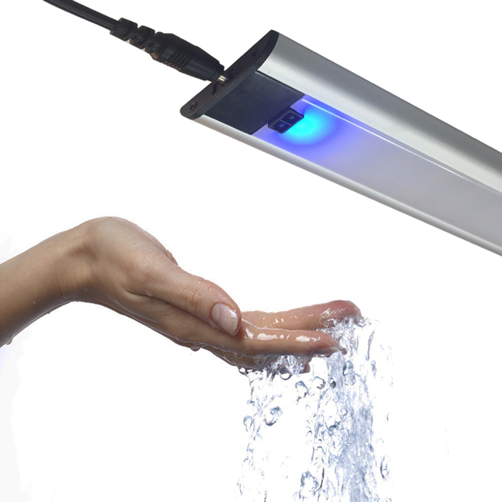 Led Cabinet Light with IR Sensor Switch Hand-Wave-Activated for Kitchen Under Cabinet Lighting