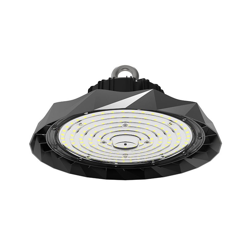 LED High Bay Light 100-200W High Lumen 5000K IP65 Waterproof Ceiling Light for Workshop Warehouse Factory Industrial Use